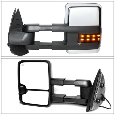 Powered Heated Towing Mirror (Left)<br>07-13 Chevy Silverado 1500, GMC Sierra 1500