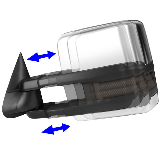 Powered Heated Towing Mirror (Left)<br>07-13 Chevy Silverado 1500, GMC Sierra 1500