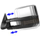 Powered Heated Towing Mirror (Left)<br>07-13 Chevy Silverado 1500, GMC Sierra 1500