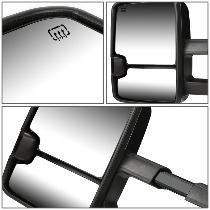 Powered Heated Towing Mirror (Left)<br>07-13 Chevy Silverado 1500, GMC Sierra 1500