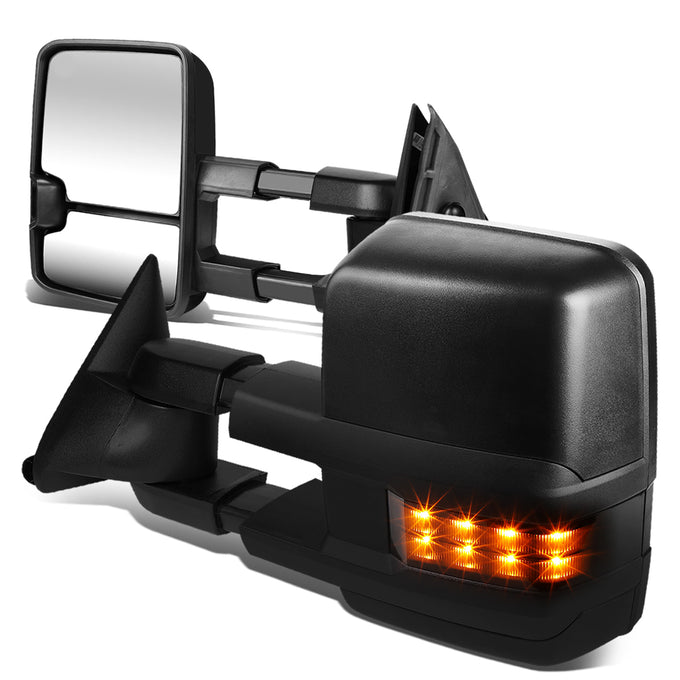 Manual Towing Mirrors (Pair)<br>88-98 Chevy GMC C/K 1500, 95-99 Tahoe