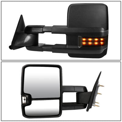 Manual Towing Mirrors (Pair)<br>88-98 Chevy GMC C/K 1500, 95-99 Tahoe