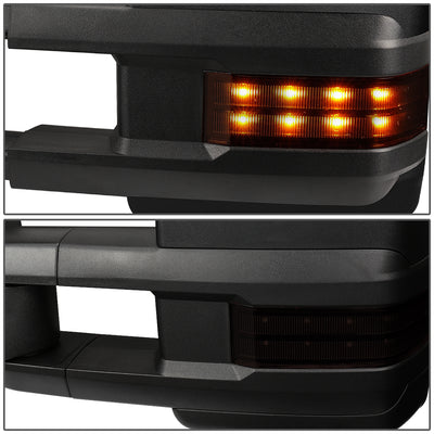 Manual Towing Mirrors (Pair)<br>88-98 Chevy GMC C/K 1500, 95-99 Tahoe