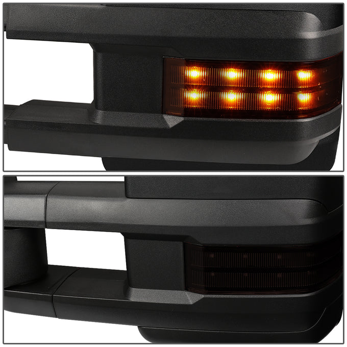 Manual Towing Mirrors (Pair)<br>88-98 Chevy GMC C/K 1500, 95-99 Tahoe