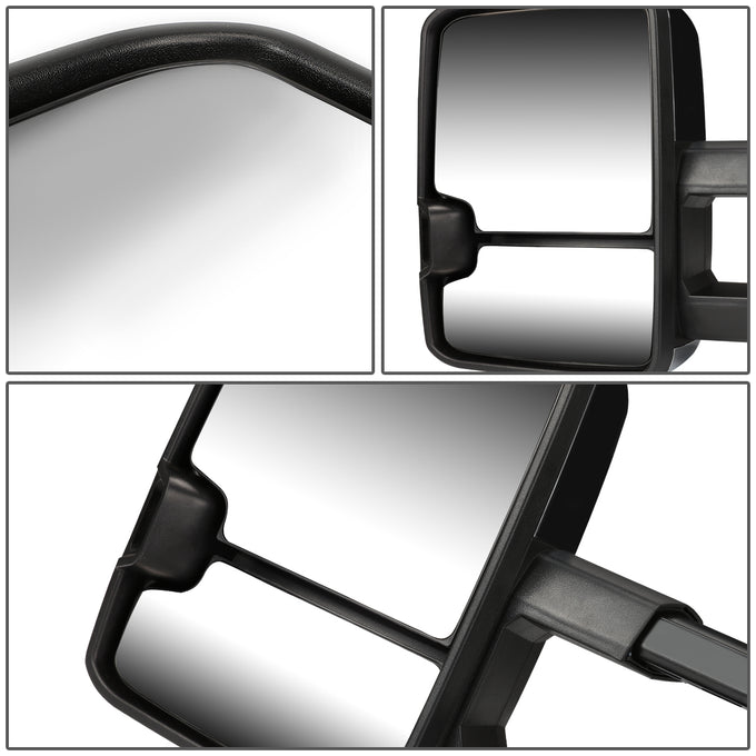 Manual Towing Mirrors (Pair)<br>88-98 Chevy GMC C/K 1500, 95-99 Tahoe