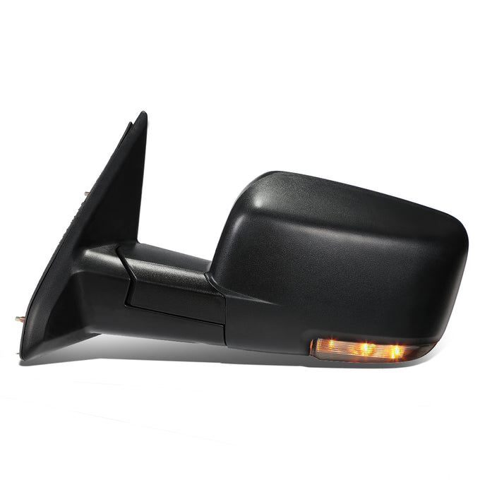 D-Motoring - Towing Mirror - With LED Turn Singal Light - Powered+Heated - OE Style - Left - Dodge 1500 / 2500 / 3500 / 4500 / 5499 - 1