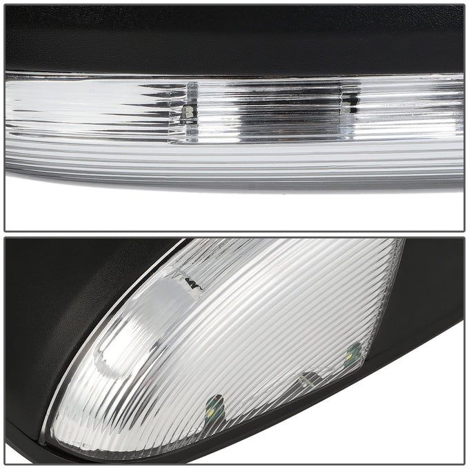 D-Motoring - Towing Mirror - With LED Turn Singal Light - Powered+Heated - OE Style - Left - Dodge 1500 / 2500 / 3500 / 4500 / 5499 - 6