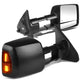 D-Motoring - Towing Mirrors - With LED Turn Singal Light - Powered+Heated - Telescoping - Pair - Toyota Tundra - 1