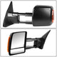 D-Motoring - Towing Mirrors - With LED Turn Singal Light - Powered+Heated - Telescoping - Pair - Toyota Tundra - 3