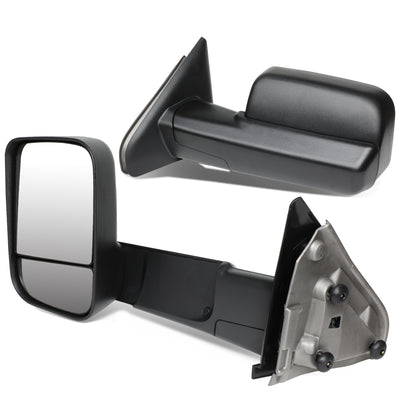 Manual Towing Mirrors (Pair)<br>02-08 Dodge Ram 1500, 03-09 Ram 2500 3500