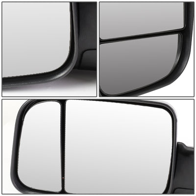 Manual Towing Mirrors (Pair)<br>02-08 Dodge Ram 1500, 03-09 Ram 2500 3500