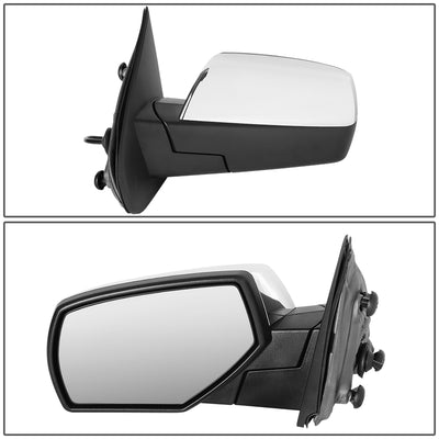 Chrome Powered Heated Side View Mirror (Left) <br>14-18 Chevy Silverado GMC Sierra