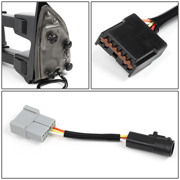 Towing Mirrors - Powered - W/Heated+Led Turn Signal - Pair - TWM-056-T888-BK-AM - 7