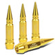 D-Motoring - Tire Valve Caps - Lug Nut Style - Spiked - 60mm - 1