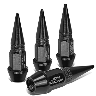 D-Motoring - Tire Valve Caps - Lug Nut Style - Spiked - 45mm - 1