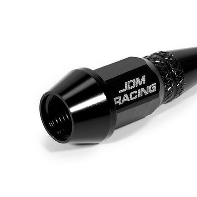 D-Motoring - Tire Valve Caps - Lug Nut Style - Spiked - 45mm - 4