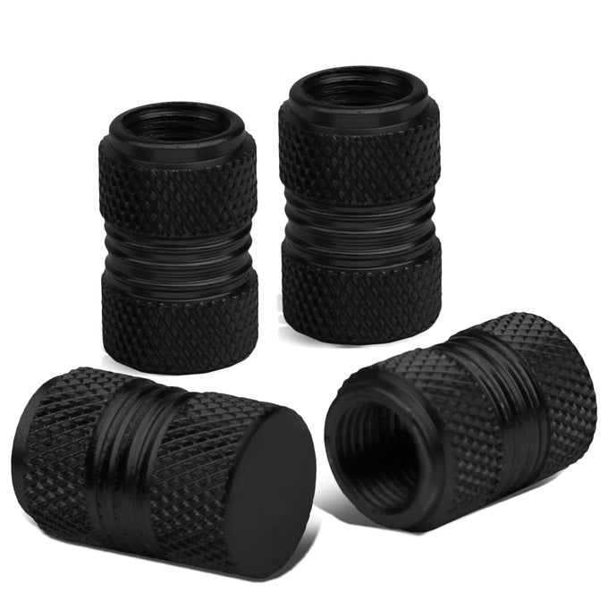 D-Motoring - Tire Valve Caps - Knurled Style - 6