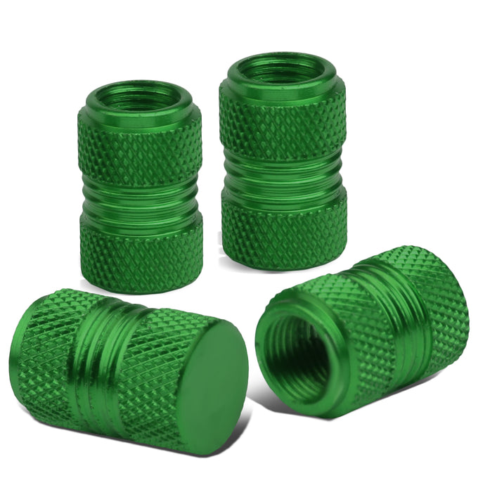 D-Motoring - Tire Valve Caps - Knurled Style - 8