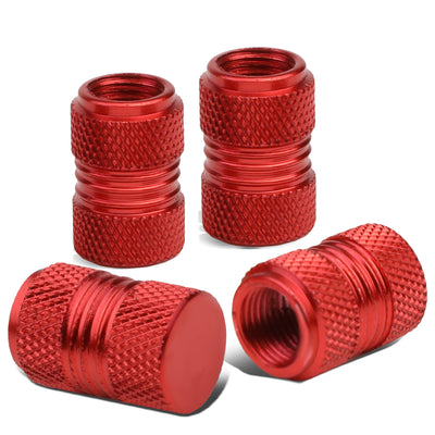 D-Motoring - Tire Valve Caps - Knurled Style - 10