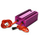 Universal High-Efficiency Battery Voltage Stabilizer Regulator w/Cable - Aluminum