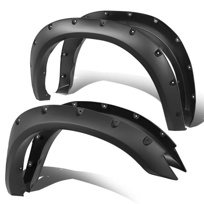 D-Motoring - 10-18 Ram Truck 2500 3500 Fleetside Fender Flares - Pocket-Riveted - 1