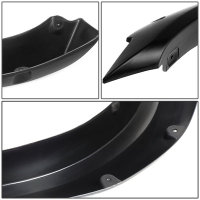 D-Motoring - 10-18 Ram Truck 2500 3500 Fleetside Fender Flares - Pocket-Riveted - 4
