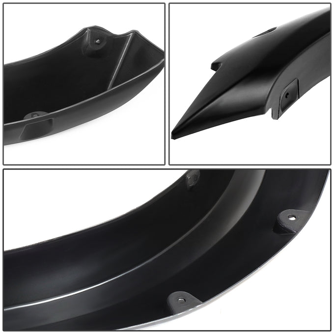 D-Motoring - 10-18 Ram Truck 2500 3500 Fleetside Fender Flares - Pocket-Riveted - 4