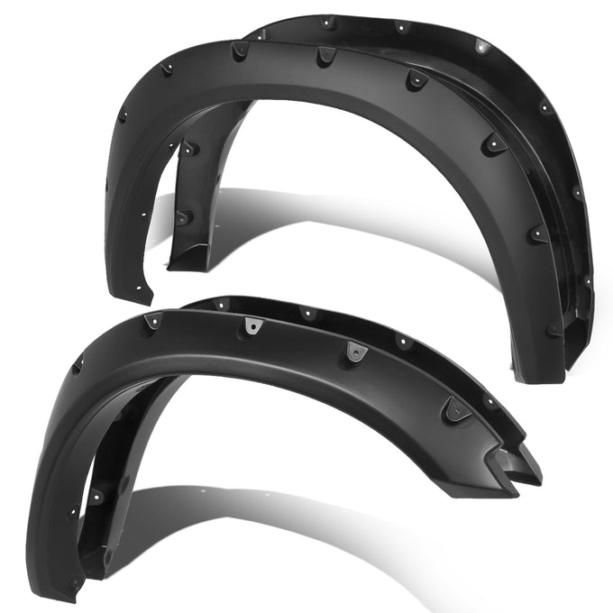 D-Motoring - 09-18 Ram Truck 1500 Fleetside Fender Flares - Pocket Rivet Style - 1