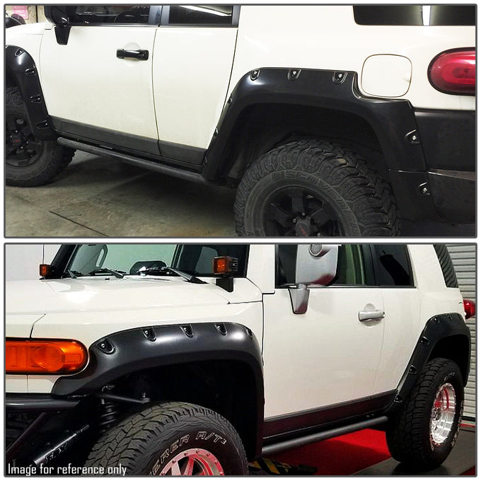 D-Motoring - 07-14 FJ CruiserFender Flares - Pocket-Riveted - Set of 4 - 6