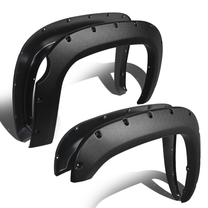 D-Motoring - Fender Flares - 69.3 in. Bed - Pocket-Rivet - Chevy Silverado 1500 - 1