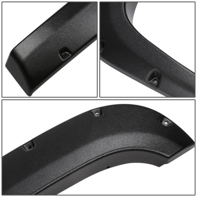 D-Motoring - Fender Flares - 69.3 in. Bed - Pocket-Rivet - Chevy Silverado 1500 - 2