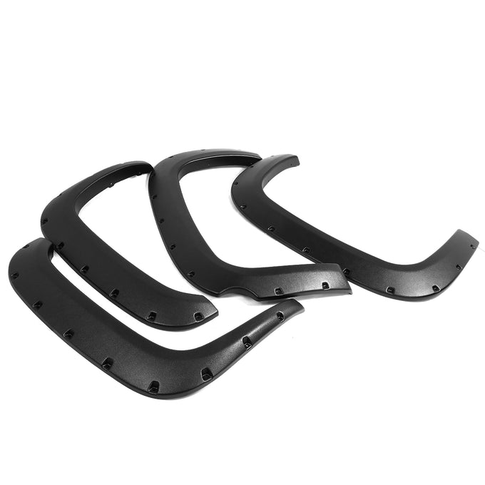 D-Motoring - Fender Flares - 69.3 in. Bed - Pocket-Rivet - Chevy Silverado 1500 - 4