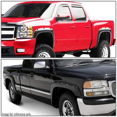 D-Motoring - Fender Flares - 69.3 in. Bed - Pocket-Rivet - Chevy Silverado 1500 - 6