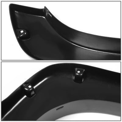 D-Motoring - Fender Flares - 3 in. - 78.7 in./97.6 in. Bed - Textured - Pocket-Riveted - Chevy Silverado / GMC Sierra - 4