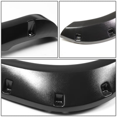D-Motoring - Fender Flares - 3 in. - Textured - Pocket-Riveted - Dodge Ram 1500 / 2500 / 3500 - 3