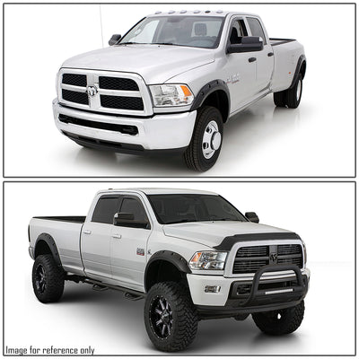 D-Motoring - Fender Flares - 3 in. - Pocket-Riveted - Textured - Dodge Ram 1500 - 7