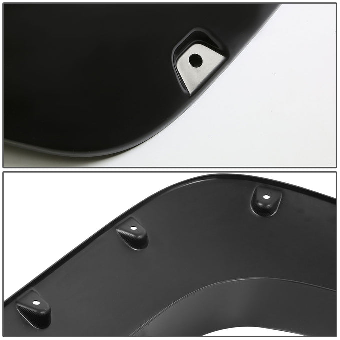 D-Motoring - Fender Flares - 5 in. - Pocket Riveted - Matte - Dodge Ram 1500 / 2500 / 3500 - 4