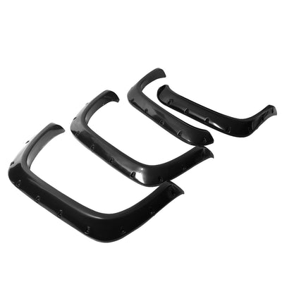 D-Motoring - Fender Flares - 5 in. - Pocket Riveted - Matte - Dodge Ram 1500 / 2500 / 3500 - 5