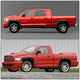 D-Motoring - Fender Flares - 5 in. - Pocket Riveted - Matte - Dodge Ram 1500 / 2500 / 3500 - 7