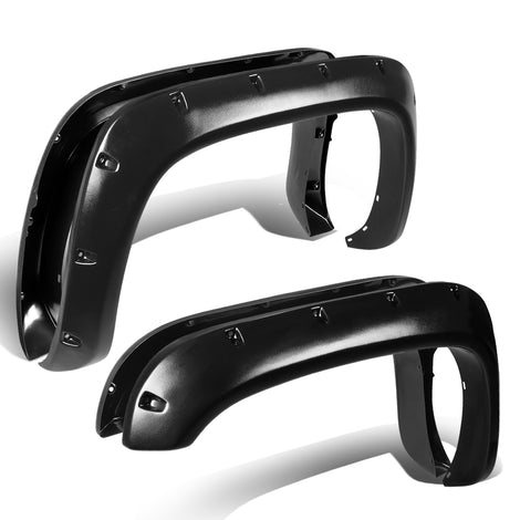 D-Motoring - Fender Flares - 3 in. - Textured - Pocket-Riveted - Dodge Ram 1500 / 2500 / 3500 - 1