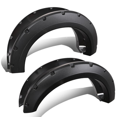 D-Motoring - Fender Flares - 67.1 in./78.9 in./97.6 in. Bed - Pocket-Rivet - Ford F-150 - 1