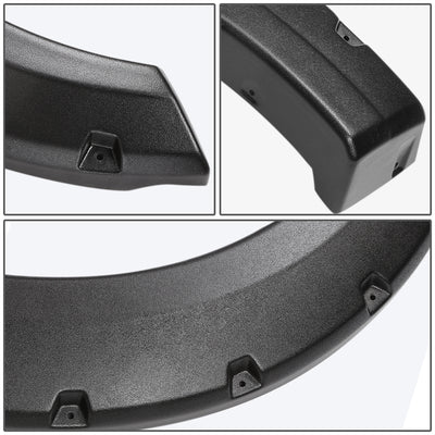 D-Motoring - Fender Flares - 67.1 in./78.9 in./97.6 in. Bed - Pocket-Rivet - Ford F-150 - 2