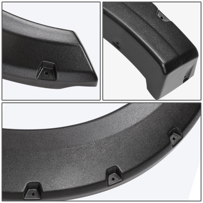 D-Motoring - Fender Flares - 67.1 in./78.9 in./97.6 in. Bed - Pocket-Rivet - Ford F-150 - 2