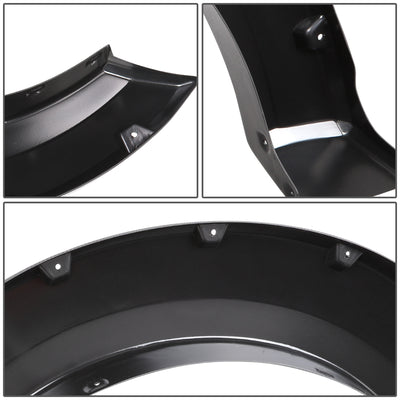 D-Motoring - Fender Flares - 67.1 in./78.9 in./97.6 in. Bed - Pocket-Rivet - Ford F-150 - 3