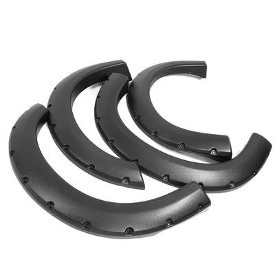 D-Motoring - Fender Flares - 96 in.-98.6 in.Bed - Pocket-Rivet - Ford F-250 / F-350 - 4