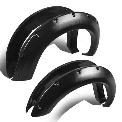 D-Motoring - Fender Flares - 3 in. - Texture Matte - Pocket-Riveted - Ford F-250 / F-350 - 1