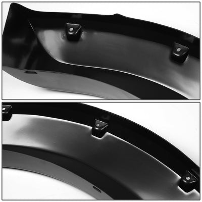 D-Motoring - Fender Flares - 3 in. - Texture Matte - Pocket-Riveted - Ford F-250 / F-350 - 4