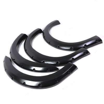 D-Motoring - Fender Flares - 3 in. - Textured - Pocket-Riveted - 99-07 Ford Super Duty - Ford F-250 / F-350 / F-450 - 4