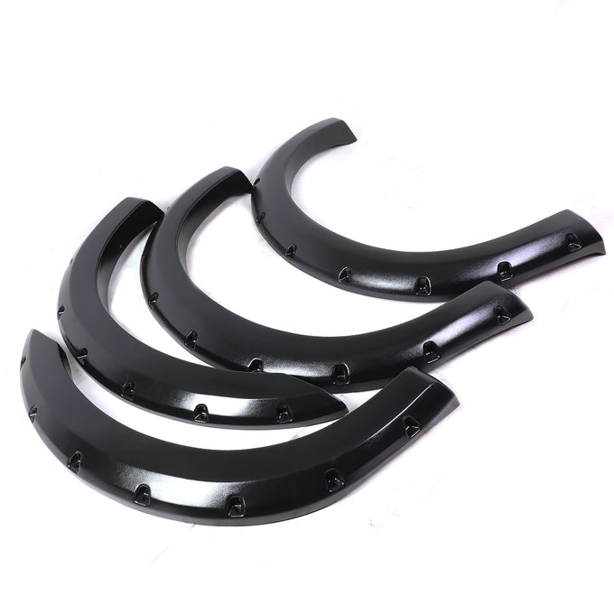 D-Motoring - Fender Flares - 3 in. - Textured - Pocket-Riveted - 99-07 Ford Super Duty - Ford F-250 / F-350 / F-450 - 4