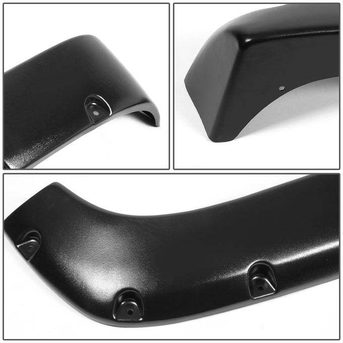 D-Motoring - Fender Flares - 69.3 in. Bed  - 3 in. - Textured - Pocket-Riveted - 07-13 Sierra 1500 / GMC Sierra 1500 - 4